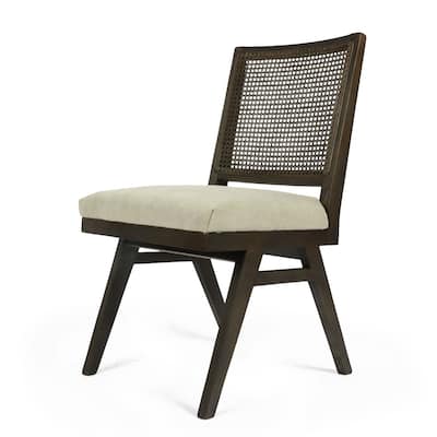 Westin Cane Back Wood Dining Chair, Set of 2 - 20" x 24" x 35"