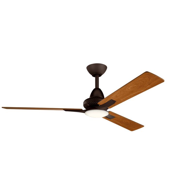 Kichler Kosmus 52" 3 Blade Indoor Ceiling Fan - LED Light Kit Included