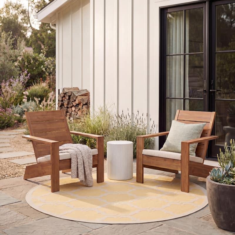 SAFAVIEH Courtyard Charleen Indoor/ Outdoor Waterproof Patio Backyard Rug