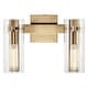 preview thumbnail 8 of 12, Kichler 55167 Jemsa 2 Light 14" Wide Vanity Light