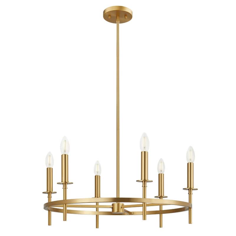 6-Light Chandelier By Trade Winds