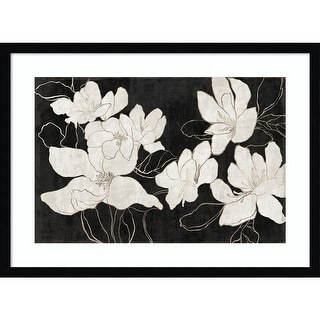 Japandi I by Asia Jensen Wood Framed Wall Art Print - Svelte Noir Black ...