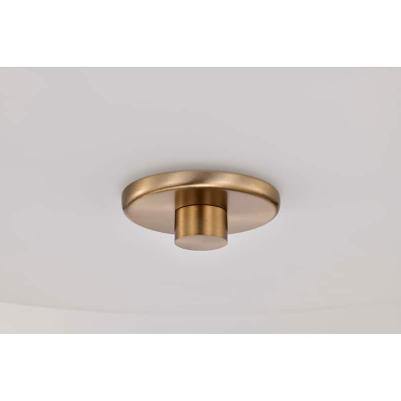 Nuvo Lighting 60/8207 Liam 3 Light 17" Wide Flush Mount Drum Ceiling