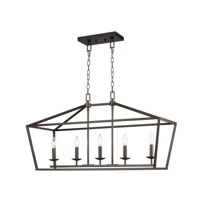 Trans Globe LFMF4979 5 Light Chandeliers Pendant Light