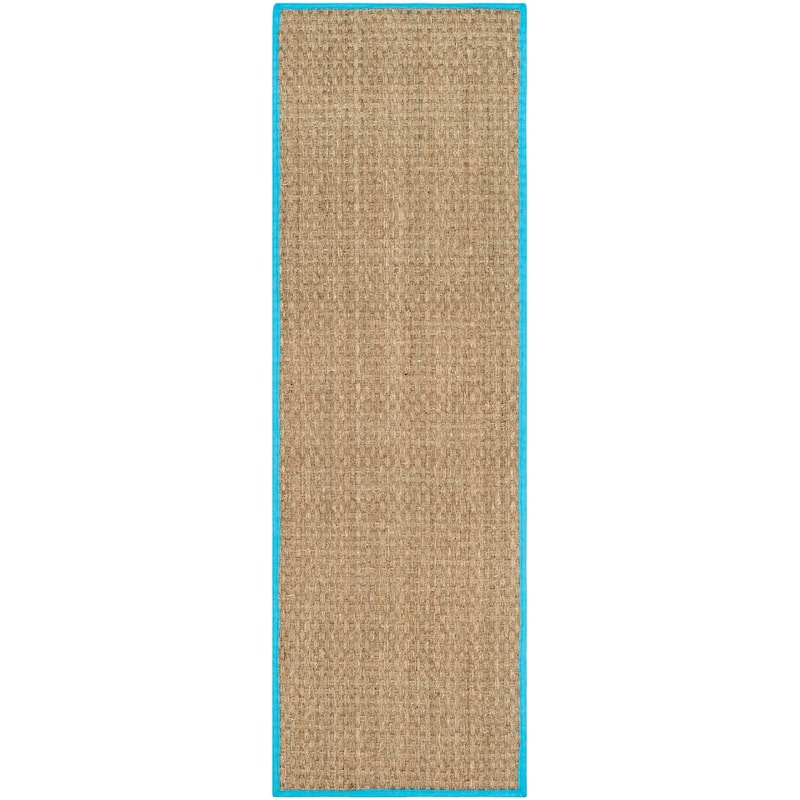SAFAVIEH Natural Fiber Marina Basketweave Seagrass Rug