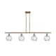 Option Clear Water Glass / Brushed Brass