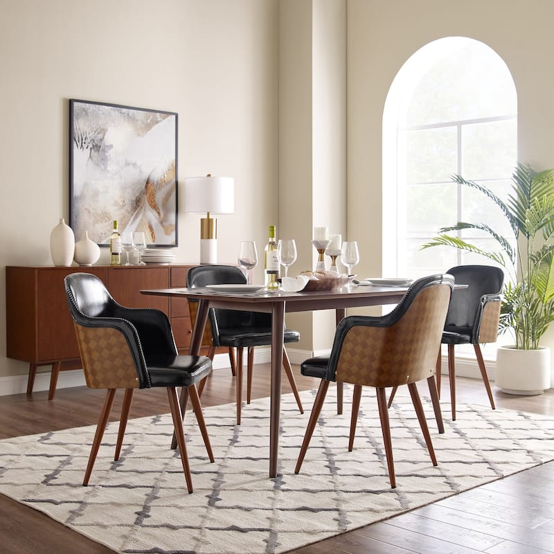 Art Leon Mid-century Swivel Accent Armchair