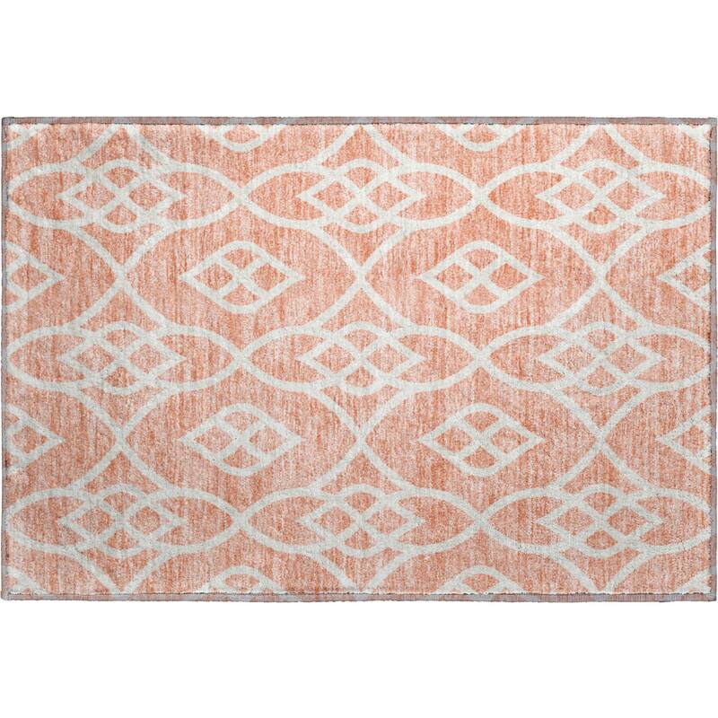 Premium Washable Super Soft Transitional Scroll Mayfield Rug
