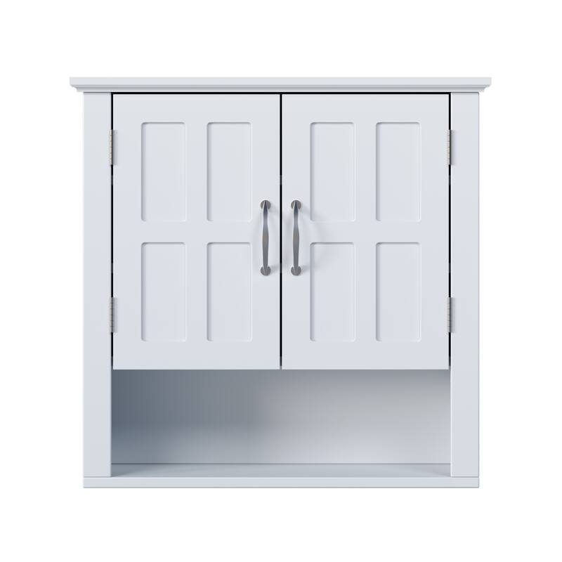 Bathroom Wall Storage Cabinet, Multi -functional Wall Mounted Cabinet with Adjustable Shelves, Medicine Cabinet