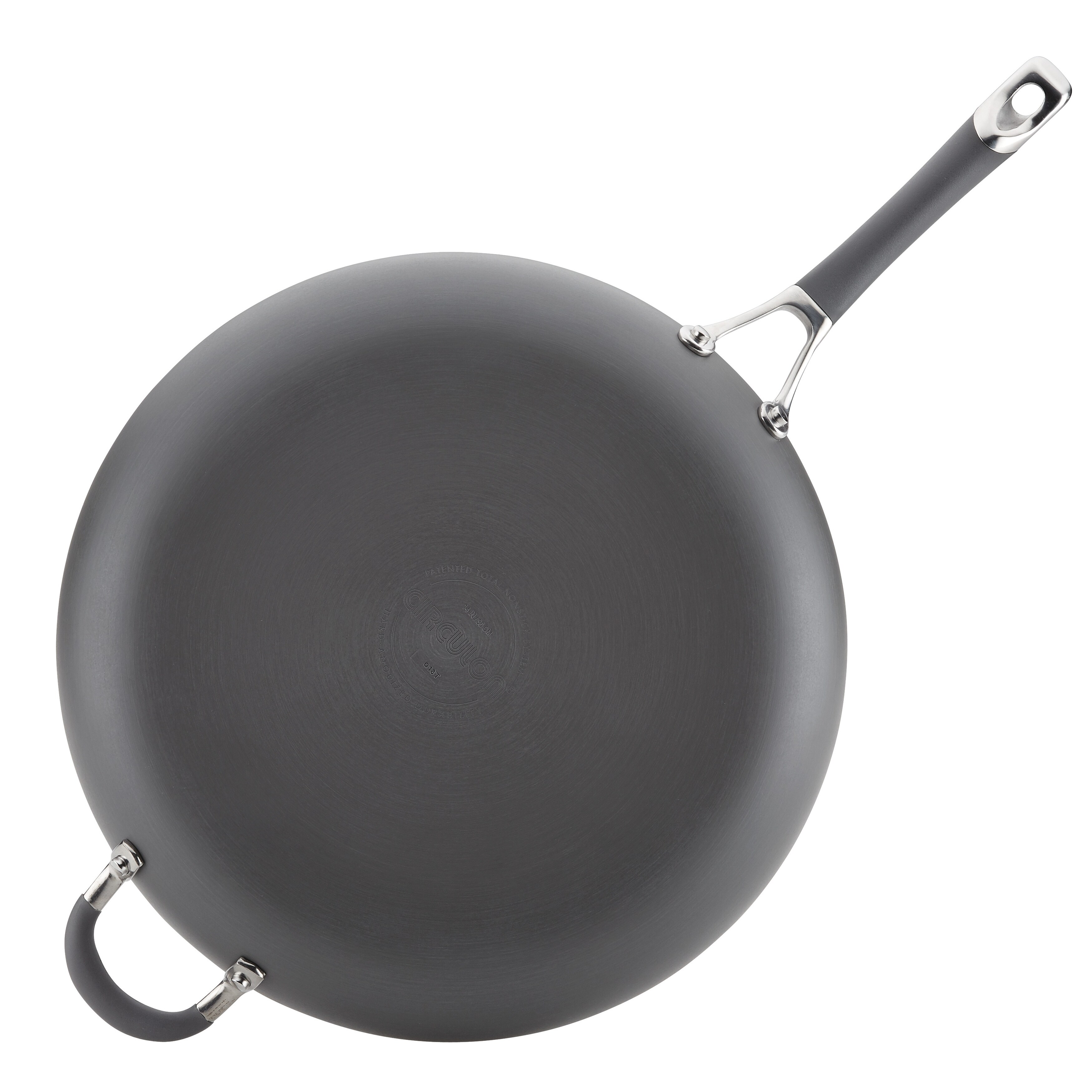 https://ak1.ostkcdn.com/images/products/is/images/direct/a189bd78ea279e536b9c36317f93f7b3fd556b17/Circulon-Radiance-Hard-Anodized-Nonstick-Frying-Pan-with-Helper-Handle%2C-14-Inch%2C-Gray.jpg