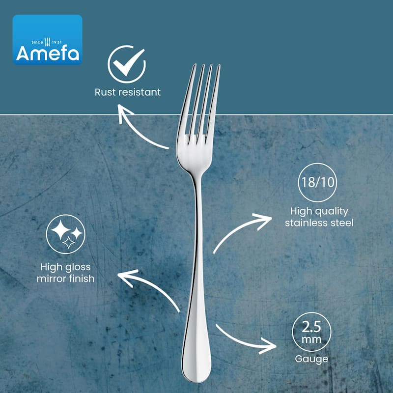 Amefa Baguette 45 Piece Flatware Set