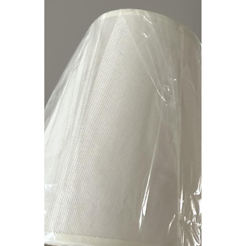 9-light 43" Wide Classic Candle Design Beige Fabric Shaded Chandelier with 2-Tier