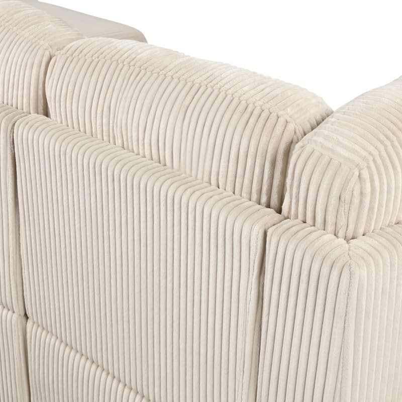 Velvet Upholstered Reversible Sectional Sofa Bed, L-Shape Sleeper Sofa With Chaise Lounge Nailhead Trim 2 Pillows