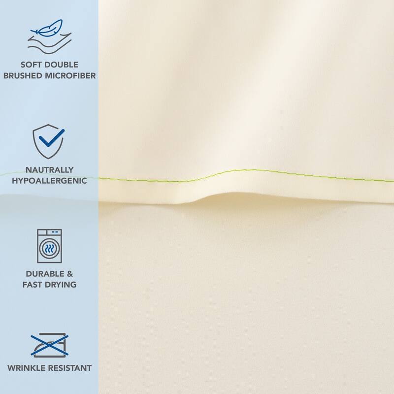 Host & Home Microfiber Flat Sheets (6 Pack)