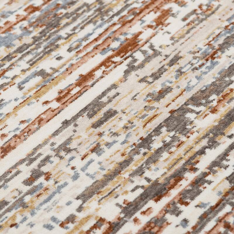 Alora Decor Jade Transitional Beige/Multi Recycled Polyester Area Rug