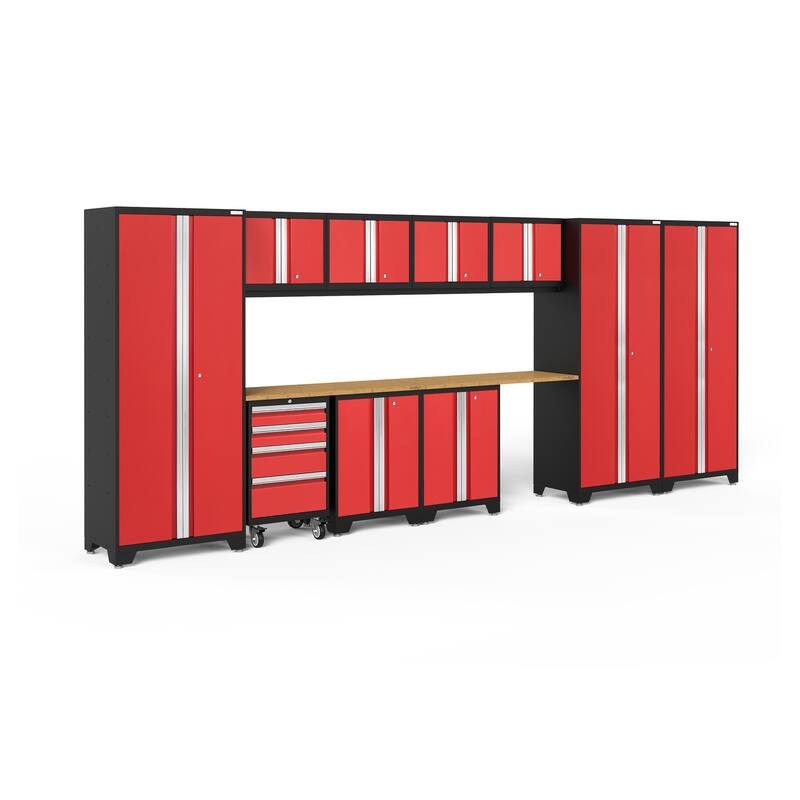 NewAge Products Bold Series 12-pc. Steel Garage Cabinet Set