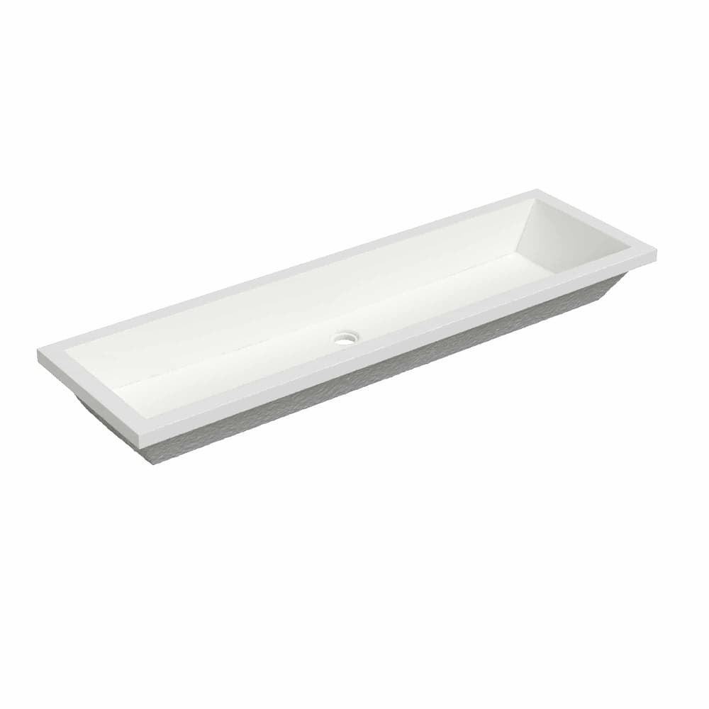 Arcata NativeStone Undermount Trough Bathroom Sink