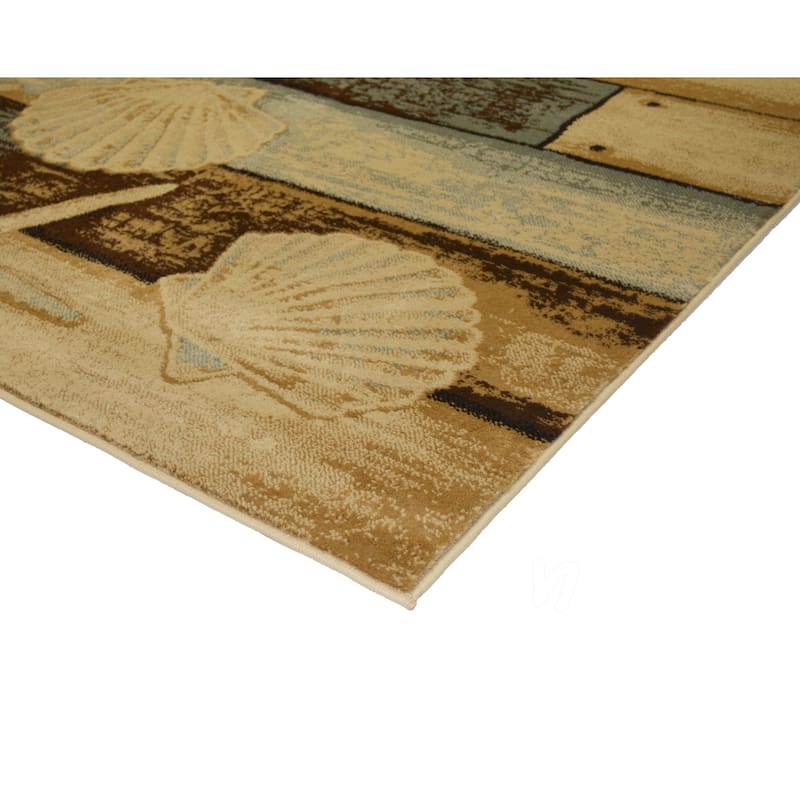 American Destination Pier Coastal Area Rug