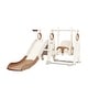 preview thumbnail 17 of 16, 4 in 1 Toddler Slide and Swing Set, Kids Playground Climber Slide Playset with Basketball Hoop,Freestanding Combination