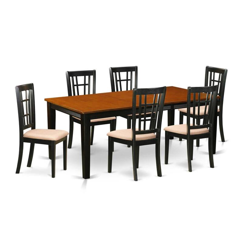 Dining Table Set with Chairs - Kitchen Table & Chair Set - Home Dining Room Furniture