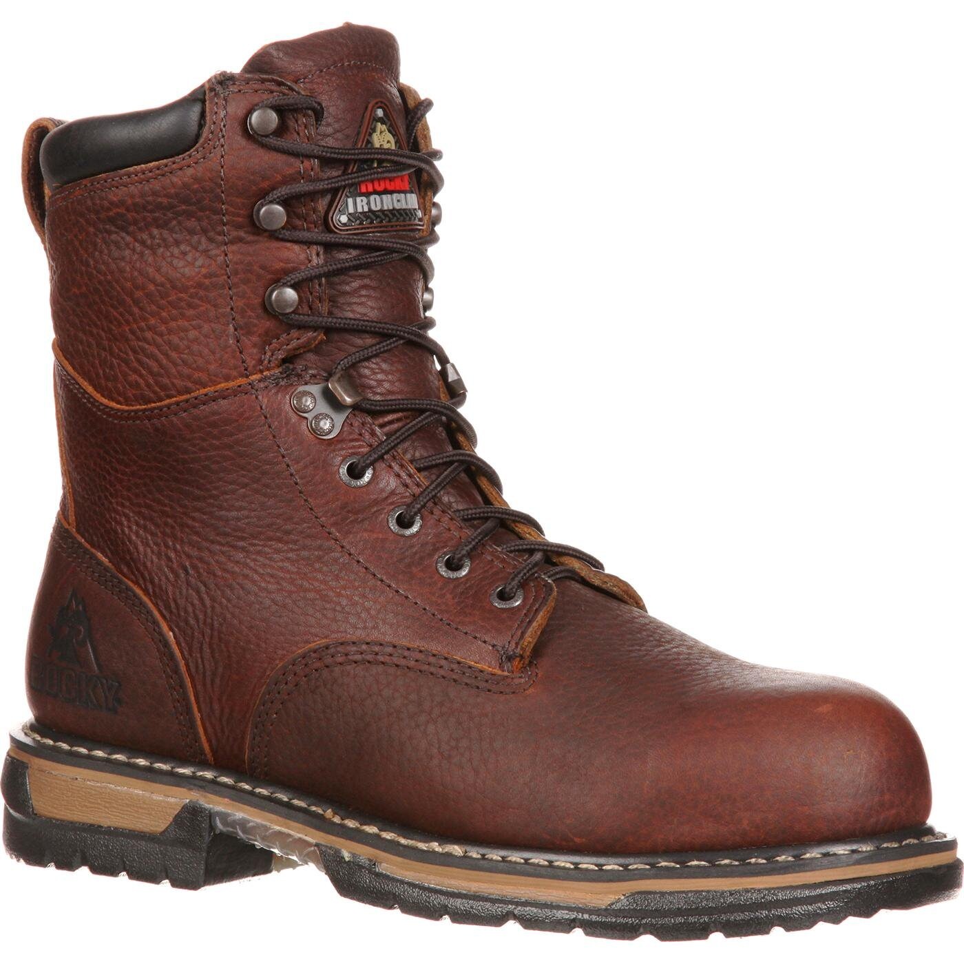 mens steel toe boots on sale