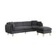 preview thumbnail 6 of 20, Brayden Fabric Sectional Sofa Chaise