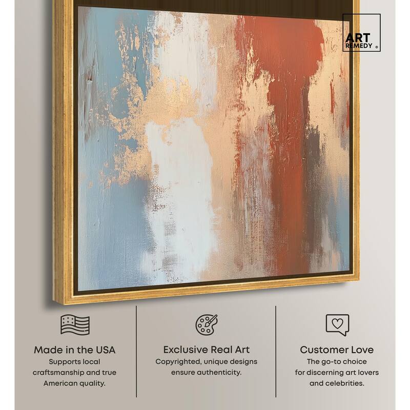 Coastal Rust I Canvas by Art Remedy