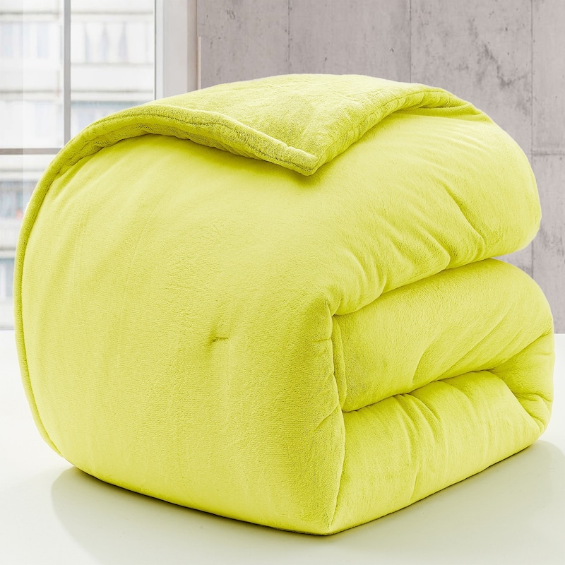 Neon Nights - Coma Inducer® Oversized Comforter Set - Neon Yellow
