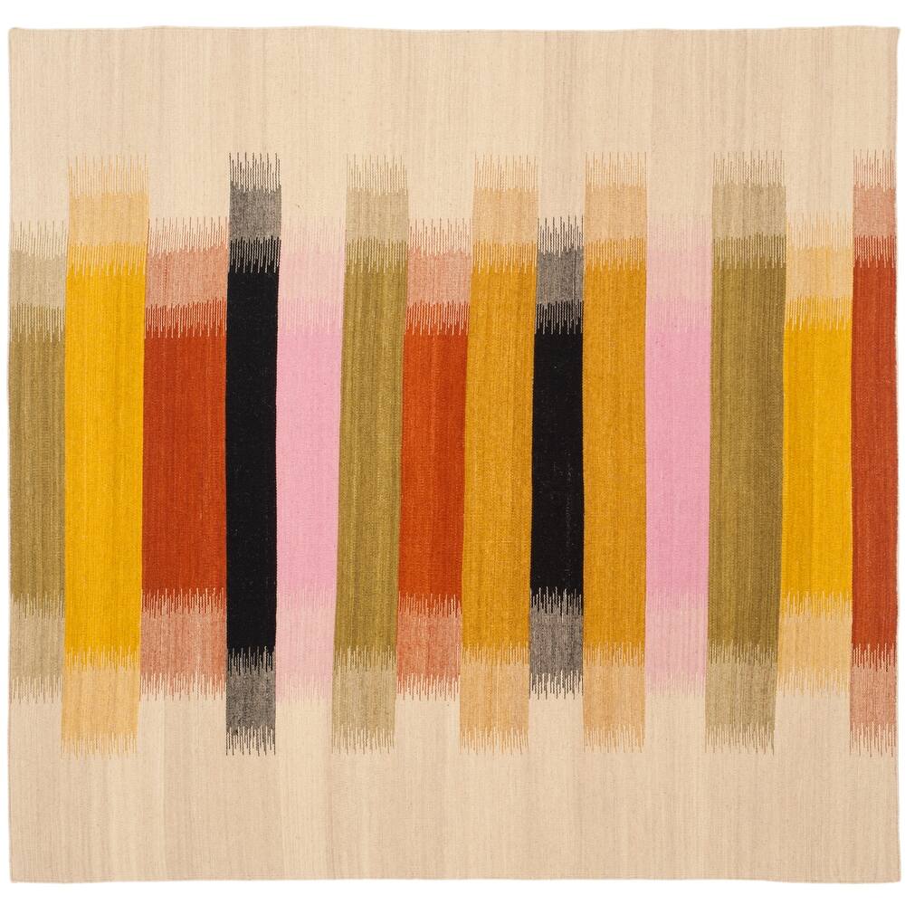 SAFAVIEH Handmade Flatweave Dhurries Ksenja Modern Wool Rug