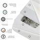preview thumbnail 4 of 3, Evolur Sleep, Breath Flow Classic Inner spring Crib And Toddler Mattress - White
