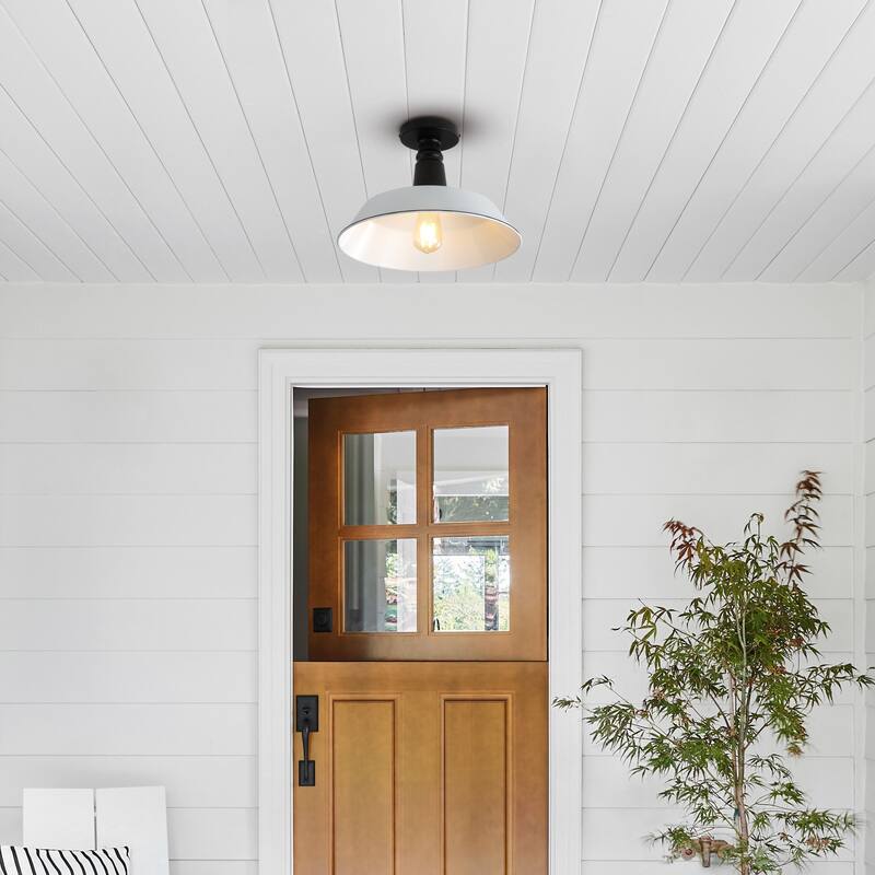 Cassidy 14" LED Semi-Flush Mount, by JONATHAN Y