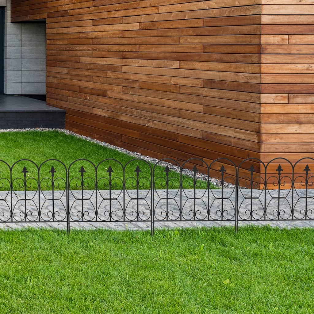 24"W x 32"H Decorative Metal Fence Panel(5 Pieces)