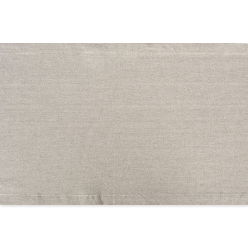 Design Imports Solid Chambray Table Runner (0.25 inches high x 14 inches wide x 72 inches deep)