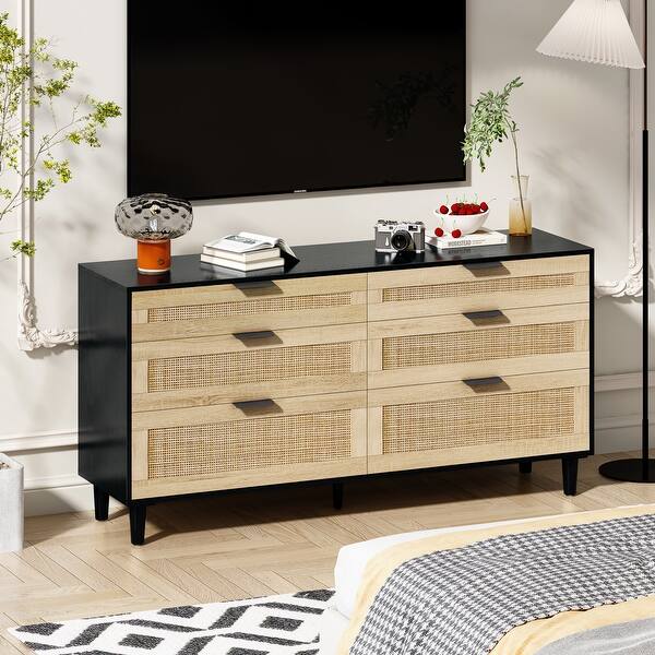 dresser fashion Fashion Trend Johnson Carper 8 drawer all wooden dresser with cherry veneer top