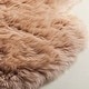 preview thumbnail 76 of 201, SAFAVIEH Handmade Natural Sheepskin Leanca 3.4-inch Thick Rug