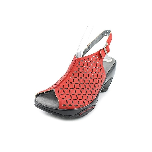Jambu Monique Womens Leather Slingback Sandals Shoes - 11