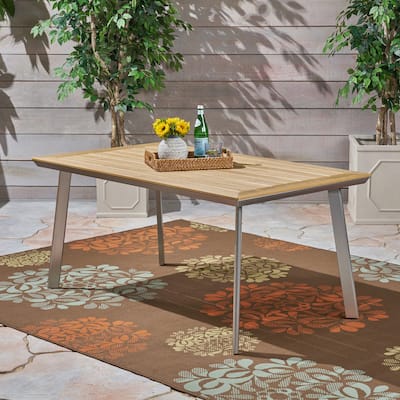 LEEDS DINING table WITH FAUX WOOD TOP