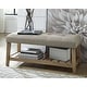 preview thumbnail 1 of 14, Cabellero Upholstered Accent Bench