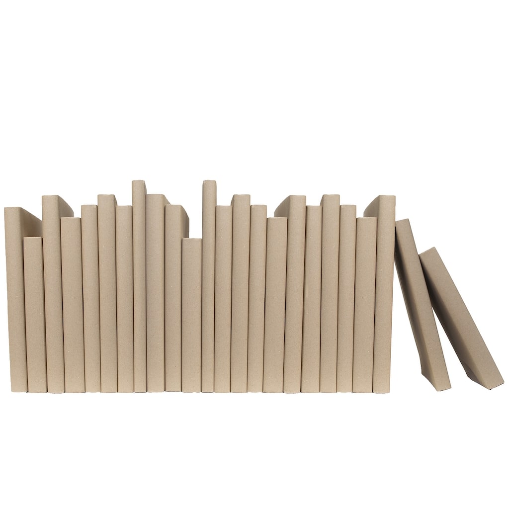 Books Brown Decorative Accessories: Khaki Oversized Wrapped Color By The Foot