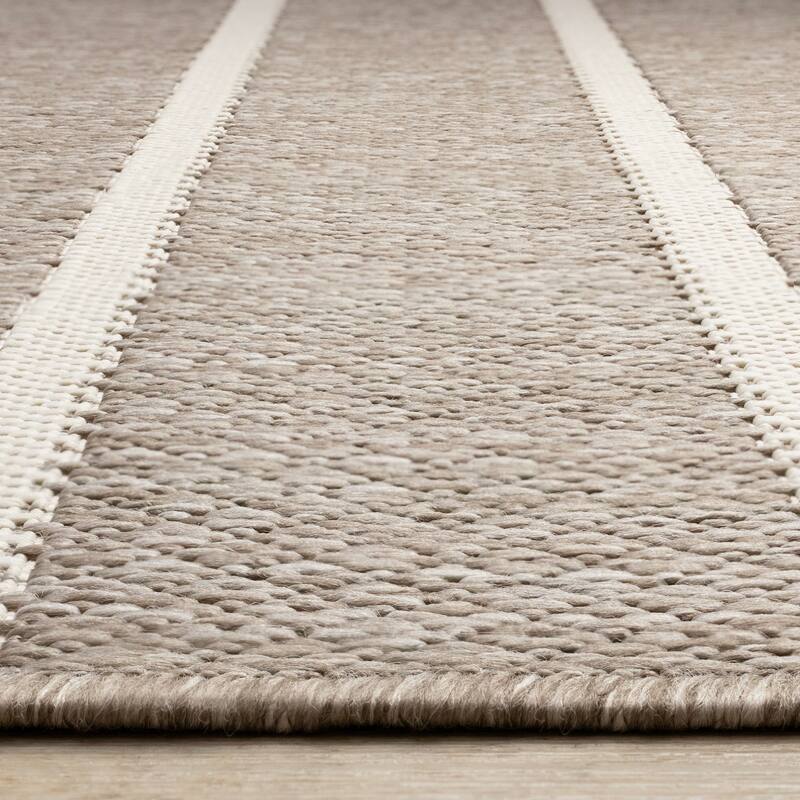 Jackson Collection - Striped Indoor/Outdoor Area Rug