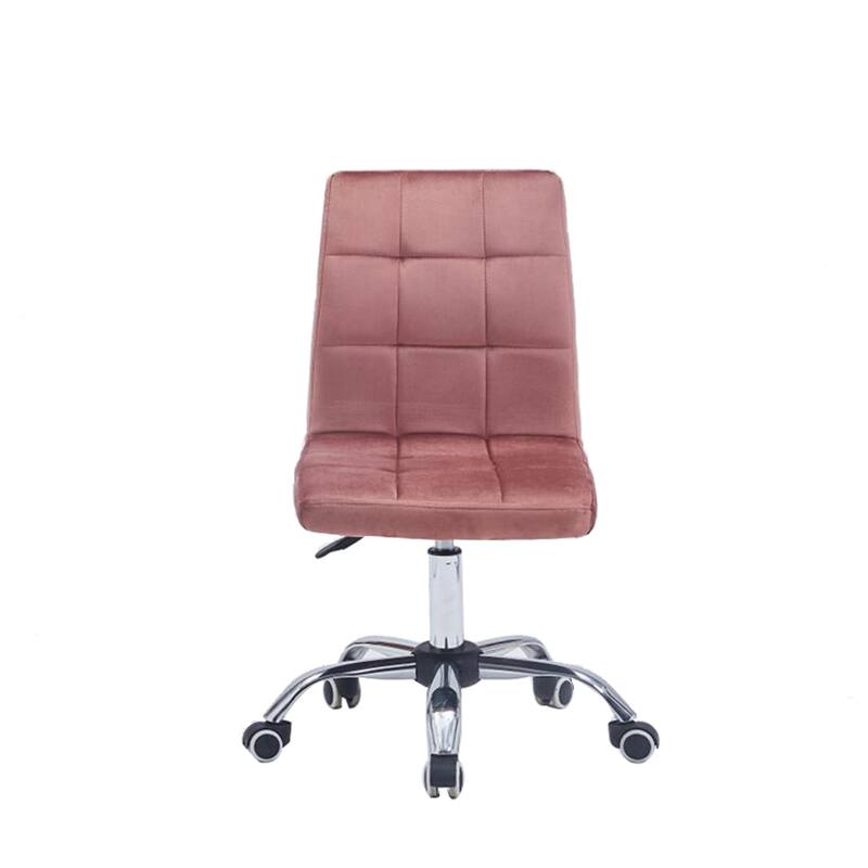 Porthos Home Palina Home Office Desk Chair, Velvet, Roller Wheels