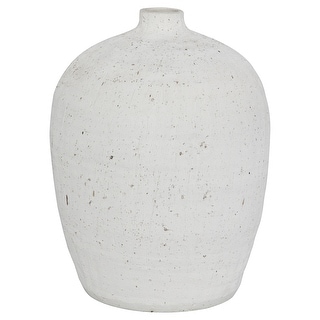 Uttermost Floreana Medium White Vase
