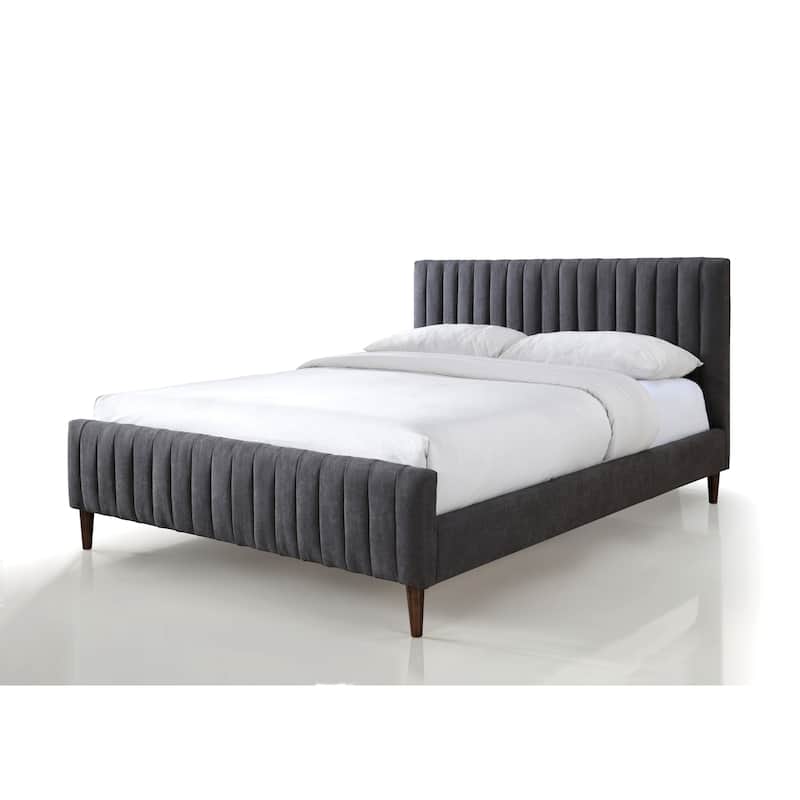 Omax Decor Spencer Upholstered Queen Platform Bed