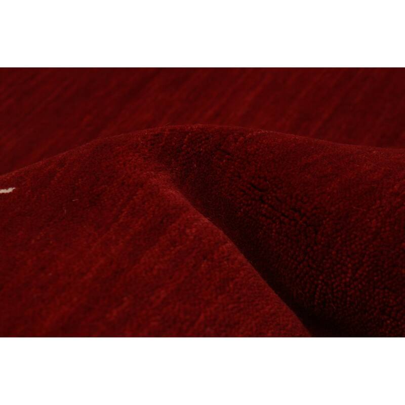 Kashkuli Gabbeh Red Rug 2'8" x 11'4" - 2'8 x 11'4