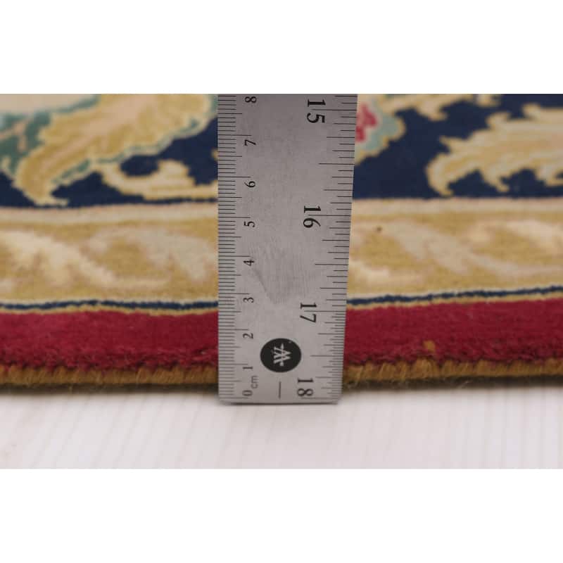 ECARPETGALLERY Hand-knotted Jamshidpour Burgundy Wool Rug - 5'11 x 8'7