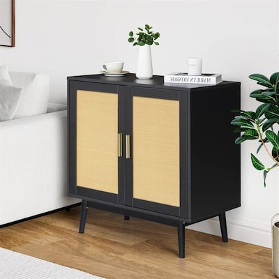 Sideboard Buffet Cabinet - 15.75"D x 31.5"W x 31.5"H