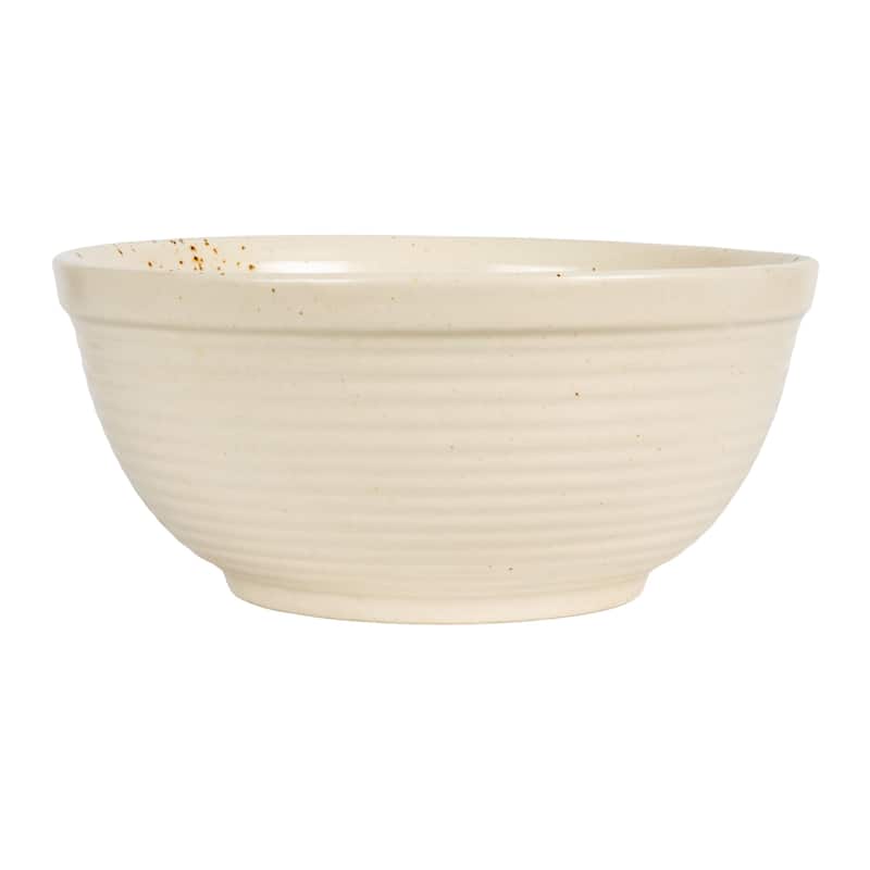 Stoneware Bowl - 11.5"L x 11.5"W x 5.0"H