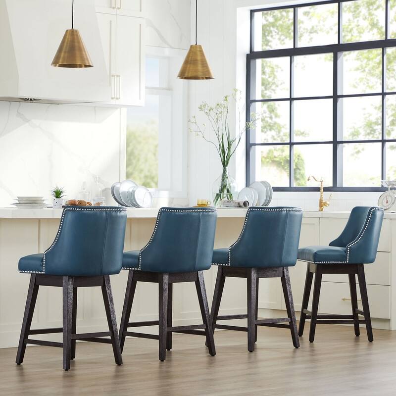 Spruce & Spring Oliver Counter Height Swivel Barstool Set