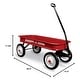 preview thumbnail 4 of 14, Radio Flyer 1800 Big Red Classic Extra Long Handle All Terrain Wheels Kids Wagon