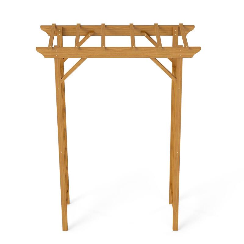 Wood Trellis for Plant Climbing, Wedding Arch, Christmas Decor Pergola